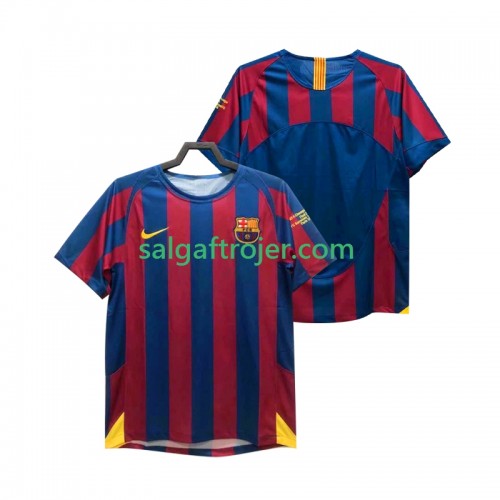 FC Barcelona Champions League 2006 Fodboldtrøjer Retro Hjemmebanesæt 2005 Kort ærmer FC Barcelona Champions League 2006 Fodboldtrøjer Retro Hjemmebanesæt 2005 Kort ærmer